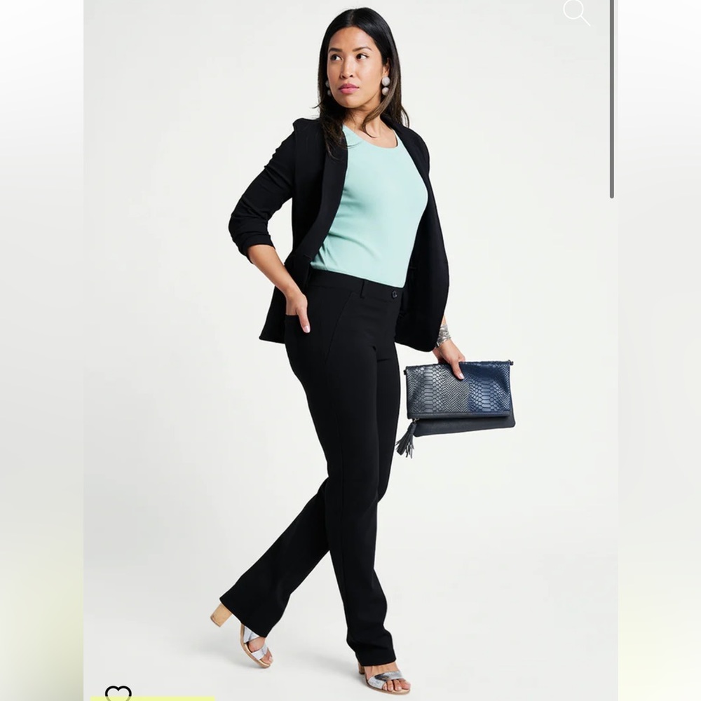 Betabrand Straight Leg Classic Dress Yoga Pants